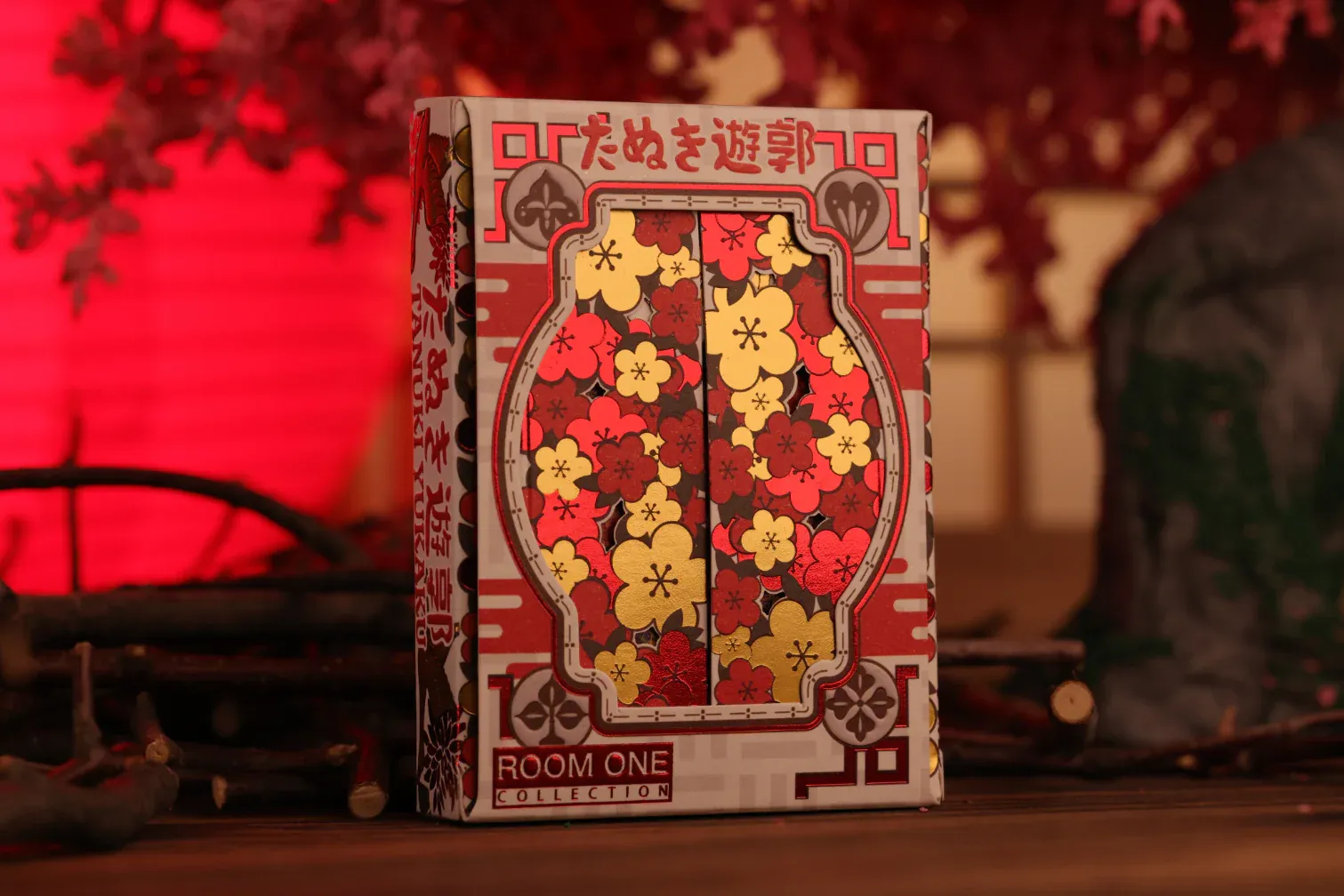 Tanuki Yukaku (Hanafuda)